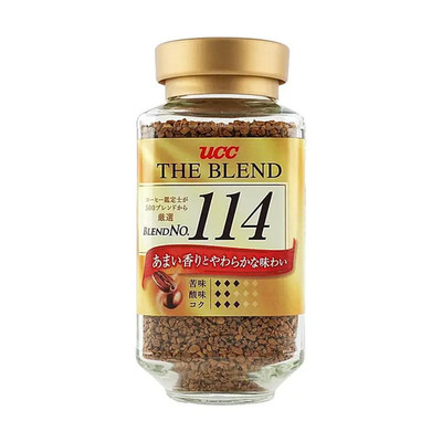 UCC The Japanese Instant Coffee Blend 114 Gentle Taste ザブレンド やわらかな味わい 135g