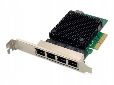 Digitus 4-port network card 2.5 Gigabit Ethernet, RJ45, PCI