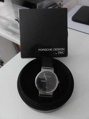 IWC Porsche Design Sportivo 02 Ref. 3320 Rubber Strap Box & Papers, Read!