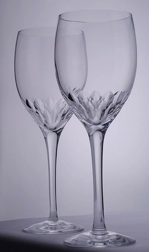 Orrefors Sweden PRELUDE Set(s) 2 Claret Wine Glasses - Picture 6 of 6