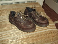 Dr Martens 8457 Men US 8 UK 7 Leather Brown Chunky England Made Y2K Oxford Shoe