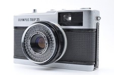 Olympus Trip 35 Film Camera N Mint Zuiko 40mm f2.8 Silver Compact Tested JAPAN