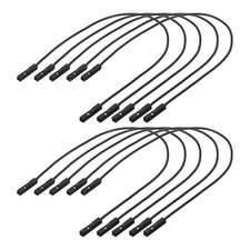 Female to Female 1Pin Breadboard Jumper Wire Ribbon Cable 20cm Long Electroni...