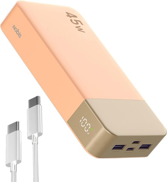 Nobis Power Bank, Powerbank 20000Mah, 45W Externe Handyakkus Schnellladen-image