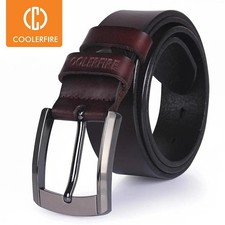 Men High Quality Genuine Leather Belt Luxury Designer Belts Men Cowskin Fashion