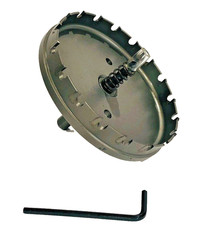 4"-Inch Carbide Tipped Hole Cutter / Hole Saw Metal Cutting, Champion