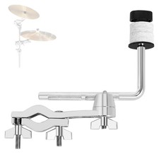 Drum Set Mounting Clamp L Cymbal Arm for 8-12 Inch Splash Cymba