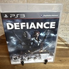 Defiance (Sony PlayStation 3, 2013) CIB- Excellent Condition- Original Stickers