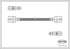Flexible de frein Nissan PATROL