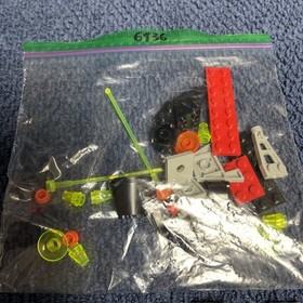 LEGO Space UFO 6836 V-Wing Fighter 100% Complete Good Shape