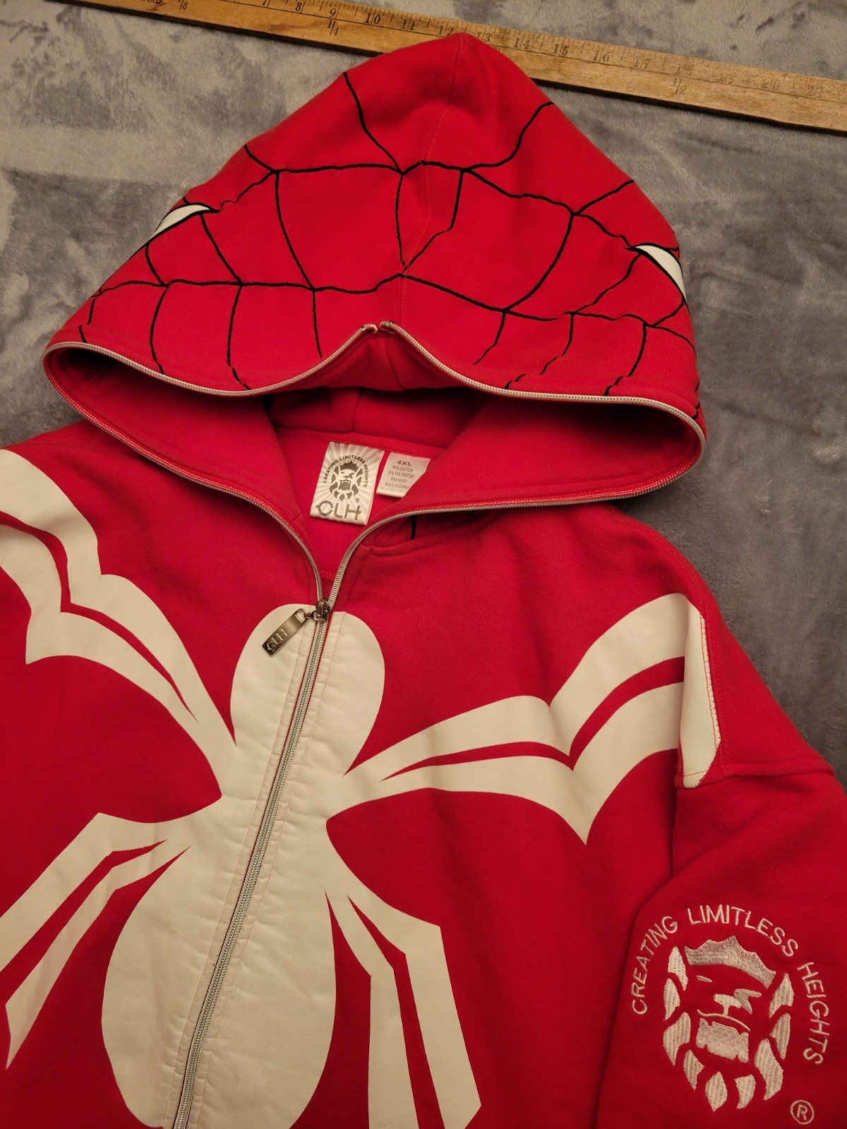 CLH Creating Limitless Heights Full Zip Hoodie 4X… - image 4