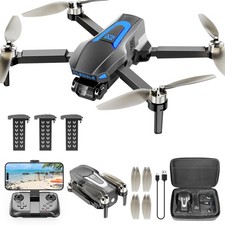 Drones with Camera for Adults 4K, Brushless Motor Drone for Kids Beginners, F...