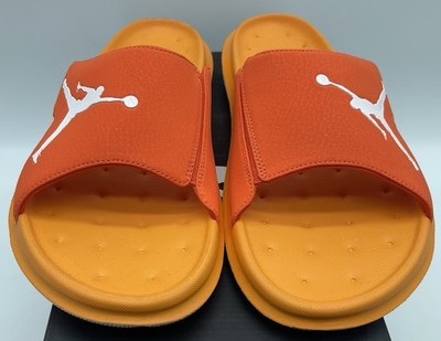 Nike Air Jordan RCVR Slide, Team Orange/White-Vivid Orange 486995-809, Sz 13