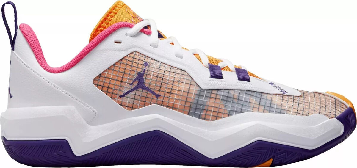 NIKE AIR JORDAN ONE TAKE 4 WHITE/PURPLE NEW Sz 10.5 3 9 10 NIKE AIR JORDAN ONE TAKE 4 WHITE/PURPLE NEW Sz 10.5 3 9 10