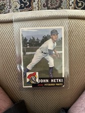 1953 topps - #235 John Hetki Pittsburgh Pirates