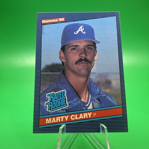 1986 Donruss - Rated Rookie #36 Marty Clary (RC). B21