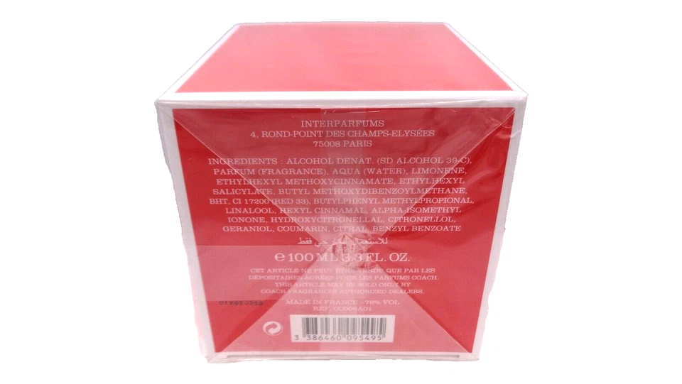 Coach 💞 Poppy Eau De Parfum 3.4 oz 💞 Spray for Women's -NEW - Image 4 of 4