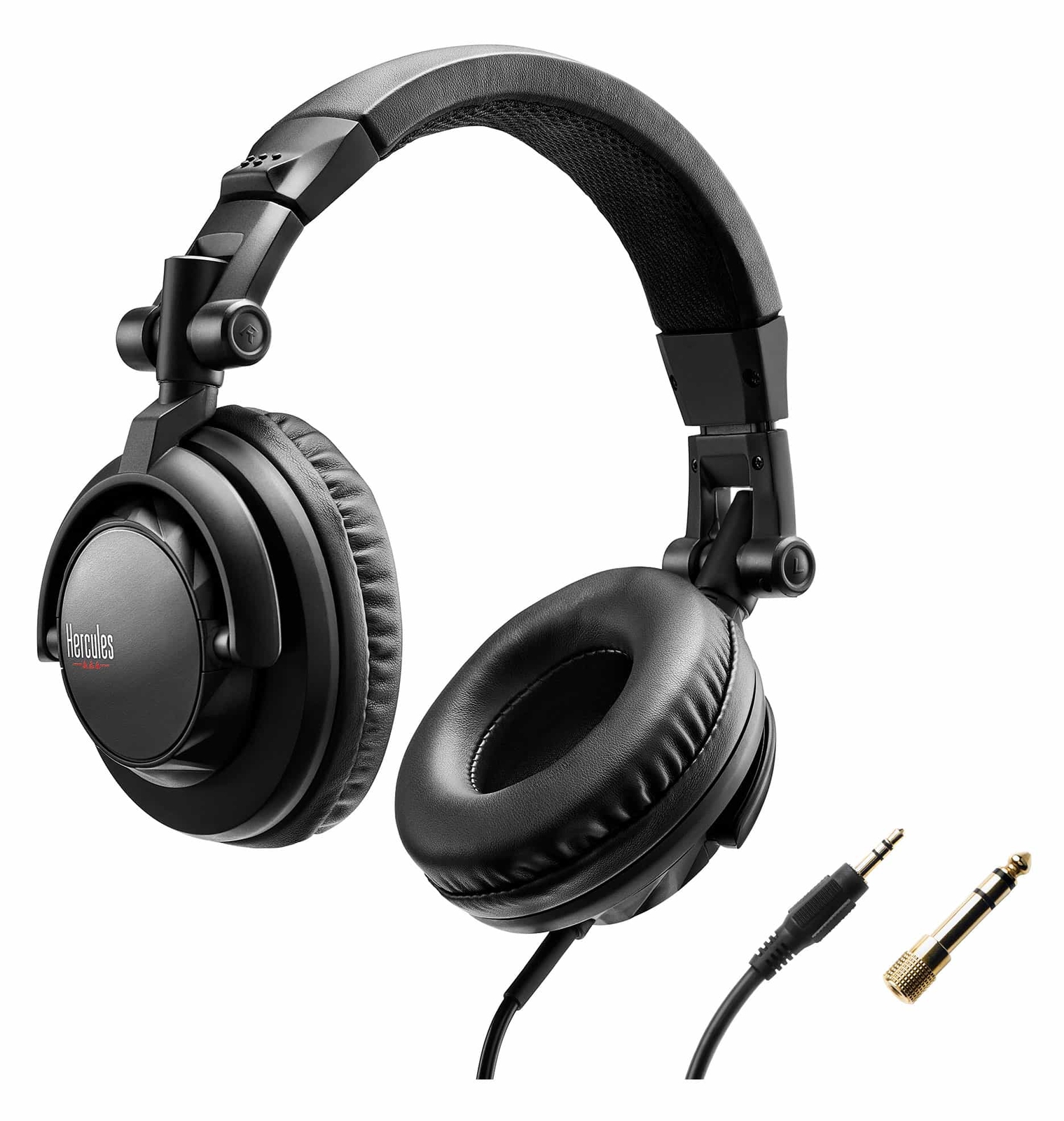 Hercules Hdp Dj45 Dj-kopfhörer Spiralkabel Over-ear Drehbare