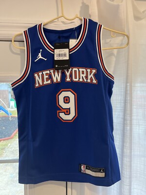 Nike ニューヨーク・ニックス ユニフォーム 9 Barrett Nike Knicks Barrett #9 Royal NYKBR Dri-FIT Icon Youth Large