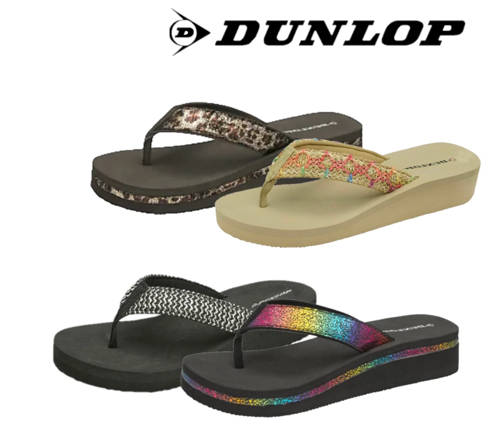 Dunlop toe deals post sandals