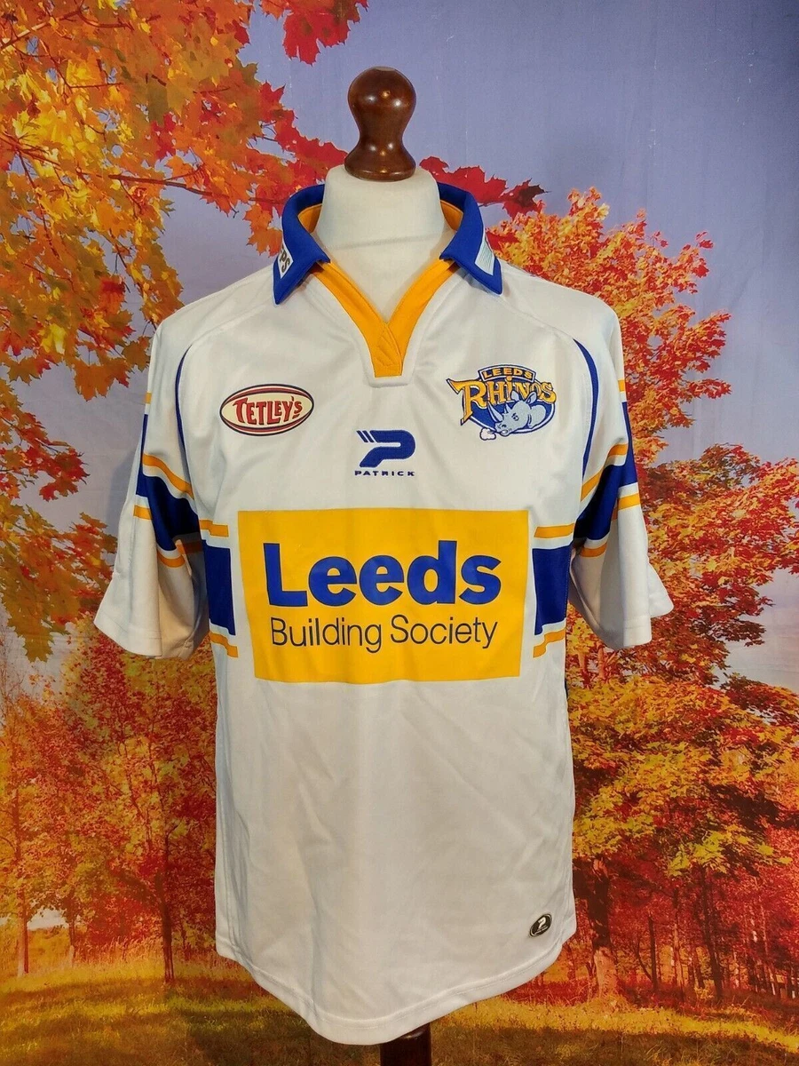 Maillot Leeds Rhinos Rugby Ligue Chemise Domicile Homme