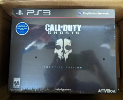 Call of Duty Ghosts Prestige EDITION PS3 Playstation 3 Sony New in