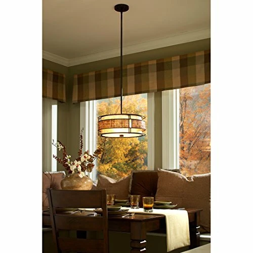 Quoizel MC842CRC 3-Light Laguna Pendant in Renaissance Copper - Picture 2 of 7