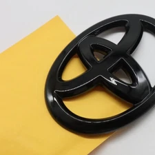 1 Gloss Blackout Emblem Overlay Rear Badge For Camry Highlander Corolla Rav4...