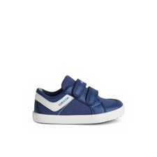 Geox scarpe da bambino con strappo sneakers estive in tela bimbo sportive blu