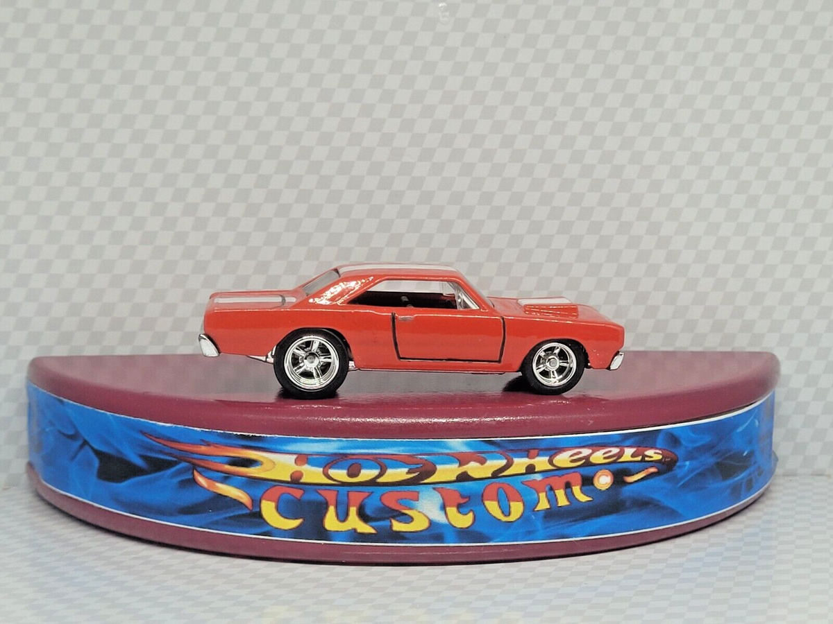 HOT WHEELS '68 DODGE DART RED CUSTOM MADE REAL RIDERS BB13-839 | eBay