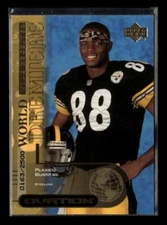 2000 Upper Deck Ovation #80 Plaxico Burress #/2500