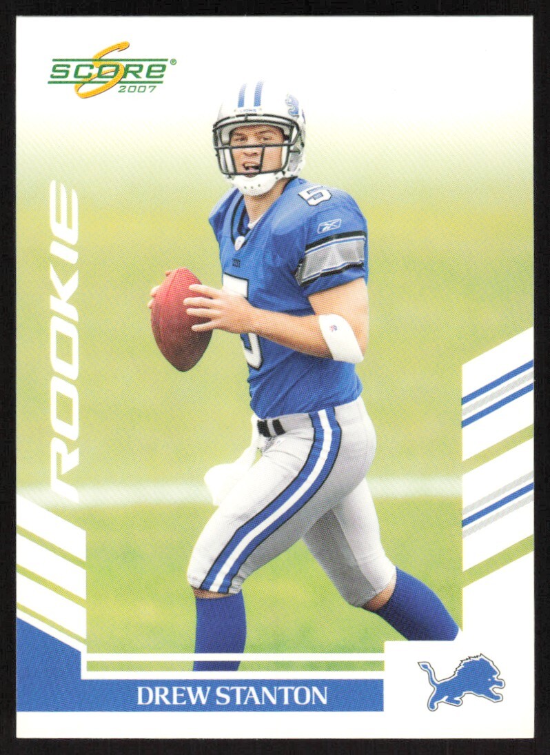 2007 Score Drew Stanton RC #359 Detroit Lions
