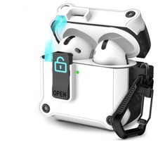 Shockproof Auto Snap Switch Case Secure Lock Clip Cover For AirPods 4 4th Gen