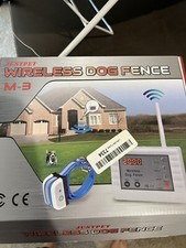 Just Pet Wireless Dog Fence M-3 With Collar New