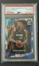 2017 Panini Donruss Optic Shock Bam Adebayo PSA 10 Gem Mint. Miami Heat 🔥