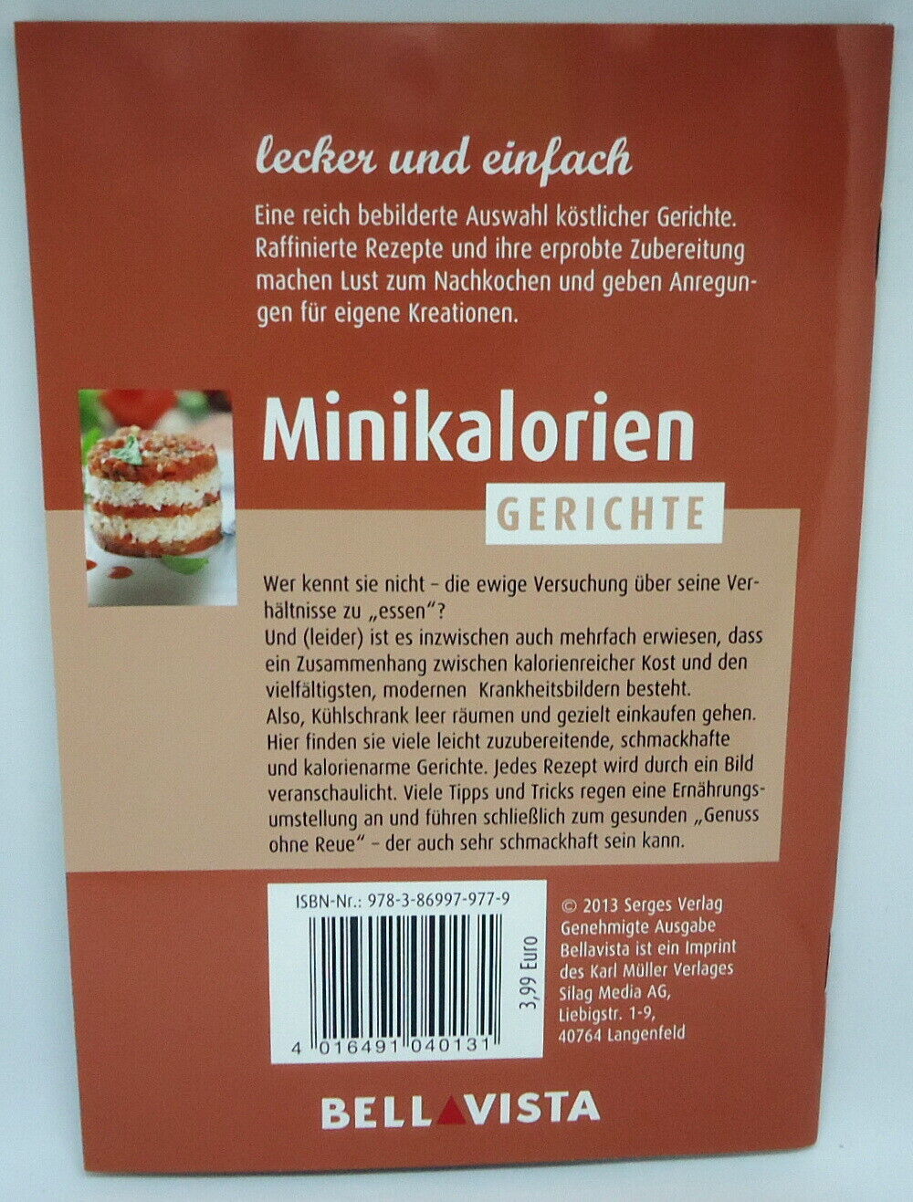 Thumbnail - Minikalorien Gerichte - 64 Seiten Bellavista Rezepte - Sonderposten