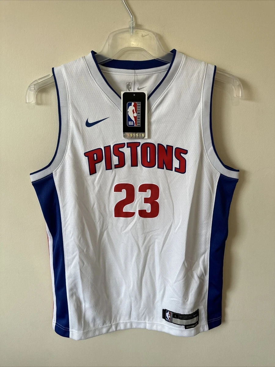 Nike NBA Detroit Pistons Association Edition Jersey Youth 12 13