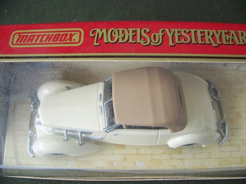NIB-Matchbox MODELS OF YESTERYEAR YY018A/C 1937 CORD 812 SEDAN - Picture 4 of 4