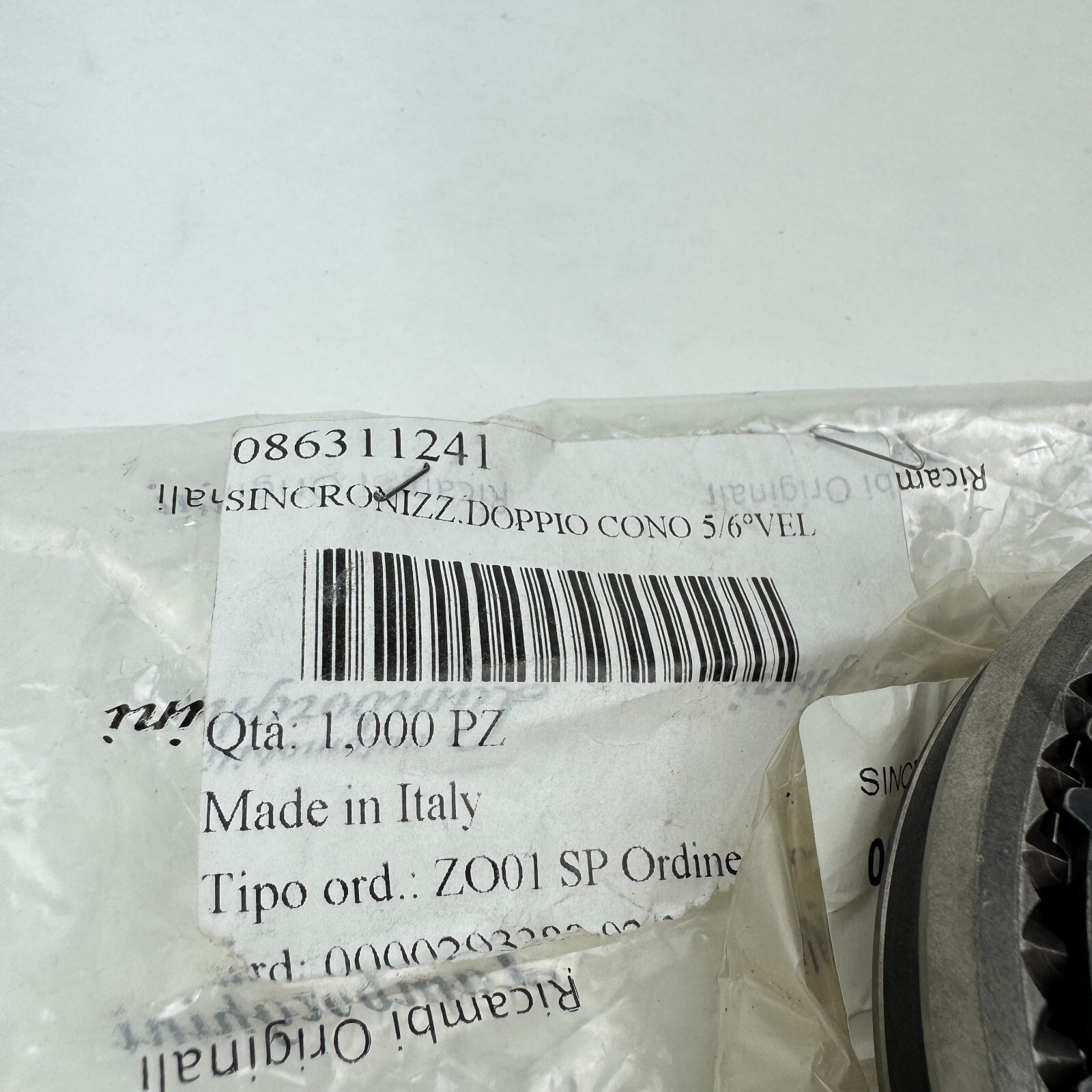 NEW 2004 - 2008 Lamborghini Gallardo 5th 6th Gear Synchronizing Hub 086311241
