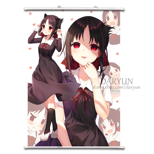 Anime Kaguya Sama Love Is War Shinomiya Kaguya Wall Scroll Poster Free Shipping Ebay