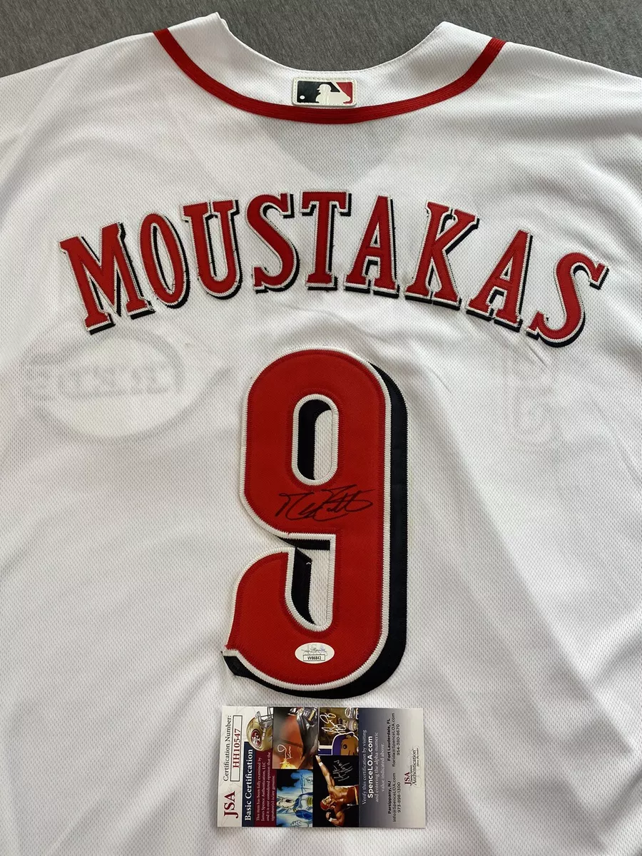 mike moustakas reds jersey