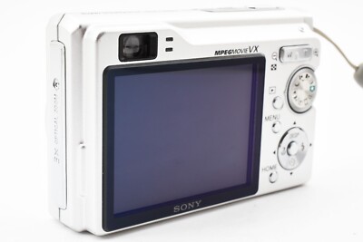 Sony Cyber-shot DSC-W80 Silver 7.2MP 3x zoom Compact Digital