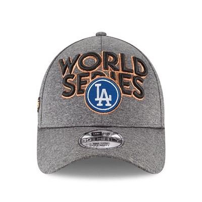 Los Angeles Dodgers New Era 2017 National League Champs 39THIRTY Flex Hat Gray