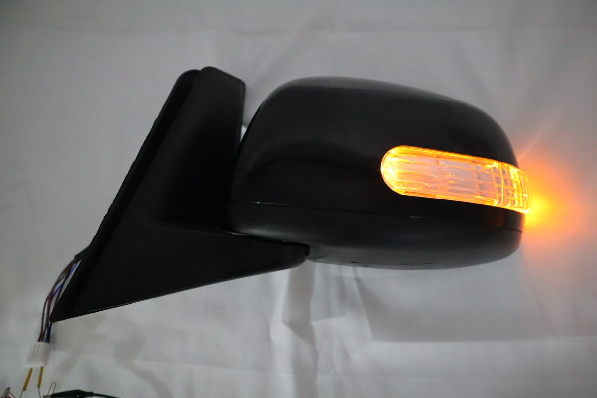 Manual Mirror Folding Turn Signal LH & RH Pair Set for 07-13
