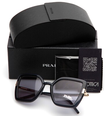 NEW PRADA SPR 09W 06M-420 Blue SUNGLASSES 54-20-140mm B48mm 2N
