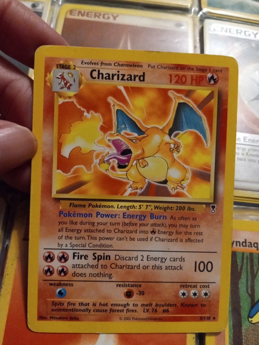 Pokémon TCG Charizard Legendary Collection 3 Non Holo Rare 3/110
