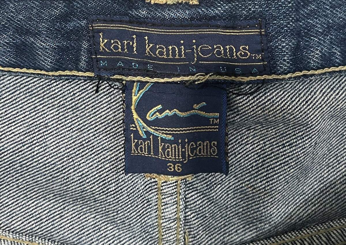 Karl Kani Vintage Plate Jeans Rare 90s Hip Hop Grail Size 36 | eBay