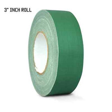 4 Rolls Gaffers Tape Dark Green 3 Inch x 60 Yards per Roll Gaff Tape