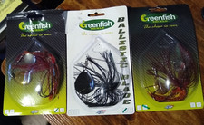 3 GREENFISH TACKLE SPINNERBAITS