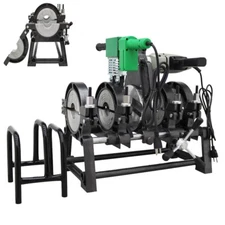 110V 2.48"-6.3" 4 Clamps Pipe Butt Fusion Welder Machine Pipe Melter PE PPR PB